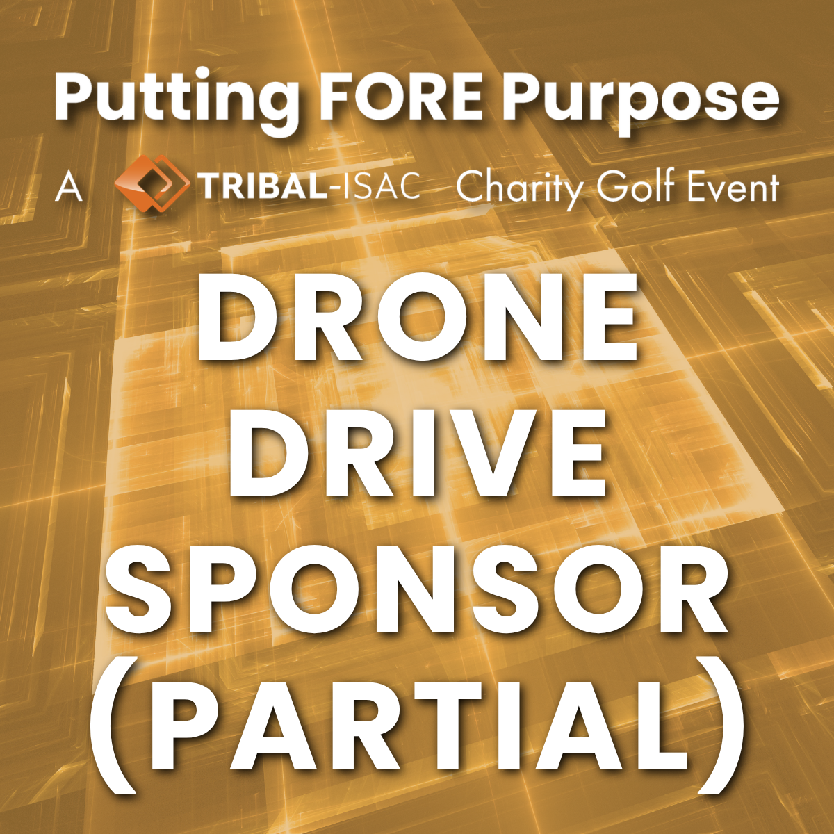 Putting FORE Purpose 2027 - Drone Drive Sponsor (Partial)